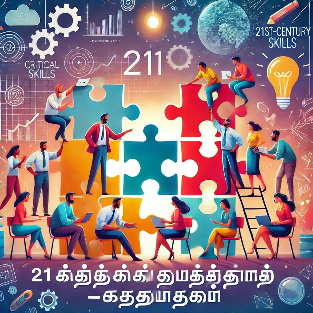 "21 ஆம் நூற்றாண்டு திறன்கள் மூலம் வெற்றிக்கான பாதைகள் - சிக்கல் தீர்க்கும் முறைகள் “